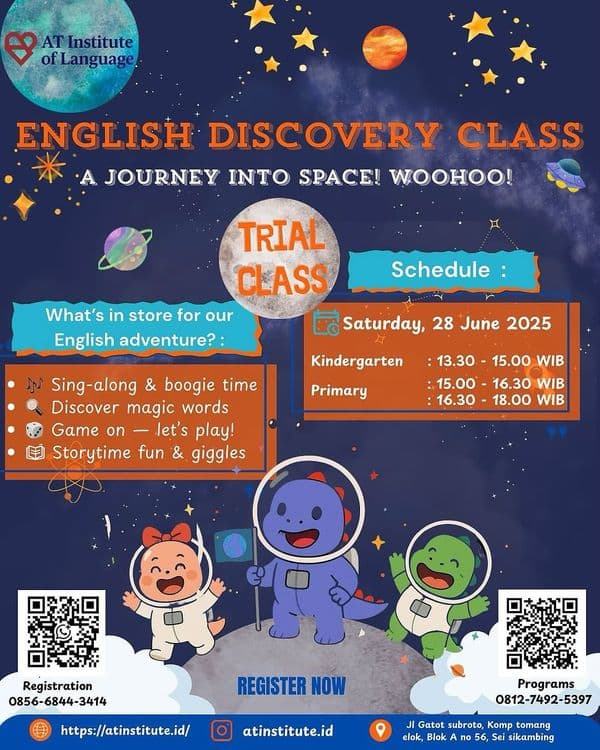 🚀 English Trial Class – Space Adventure Edition! 🚀